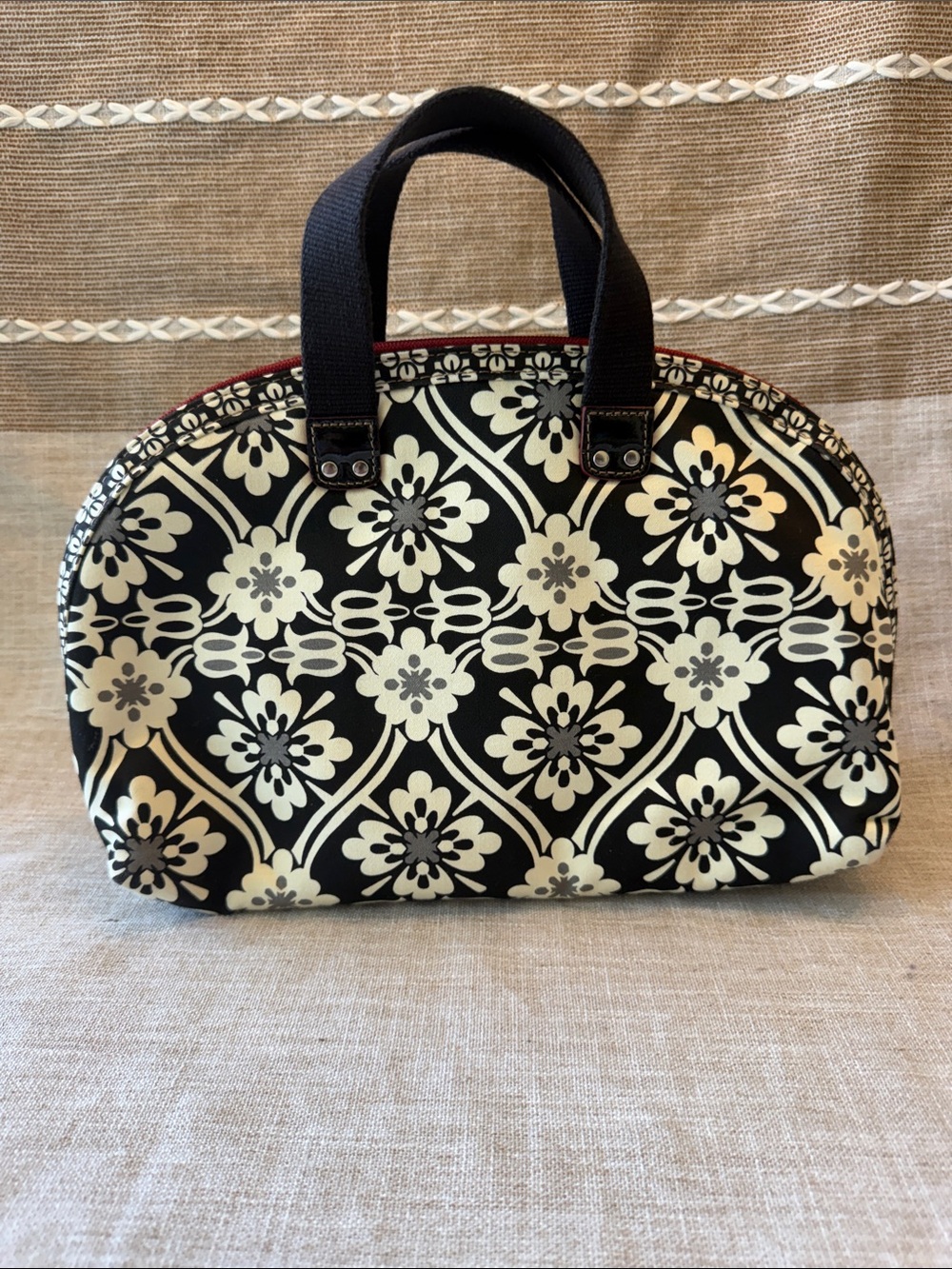 NWOT Fossil Keyper Dome Canvas Bag - Picture 3 of 7